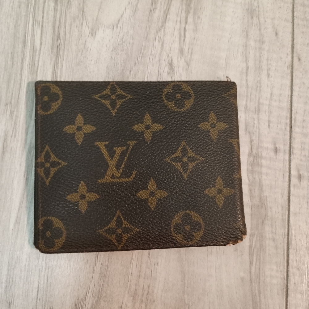 Louis Vuitton Monogram Billfold Wallet Card Slots/Coin Pouch/l - Picture 2 of 12